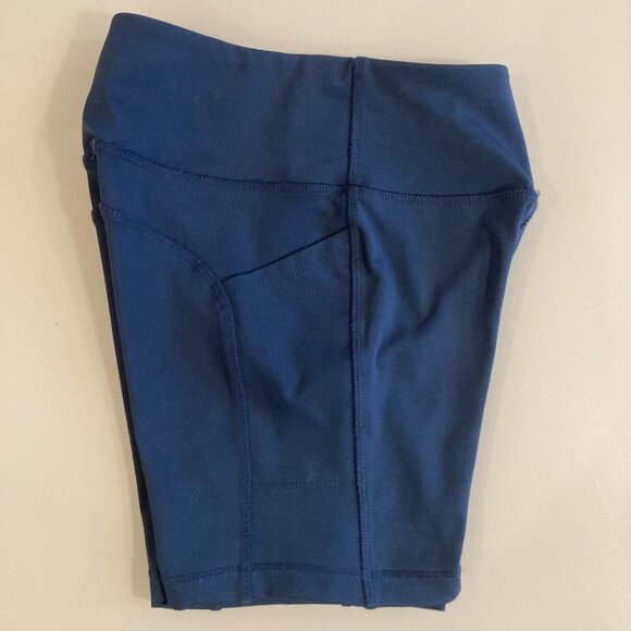 ASICS Women's Size XS Royal Blue Spandex Athletic Shorts - very new - Picture 8 of 9